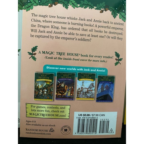 Magic Tree House Mary Pope Osborne  Seven Books 5 13 14 19 22 23 28 Titles Below - Picture 7 of 7